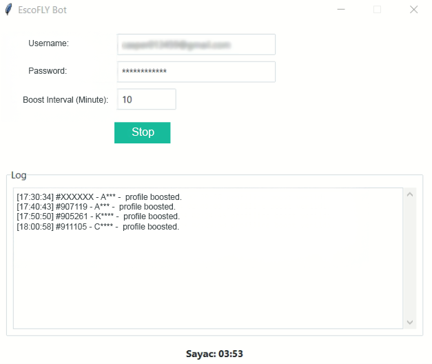 EscoFLY Screenshot 1